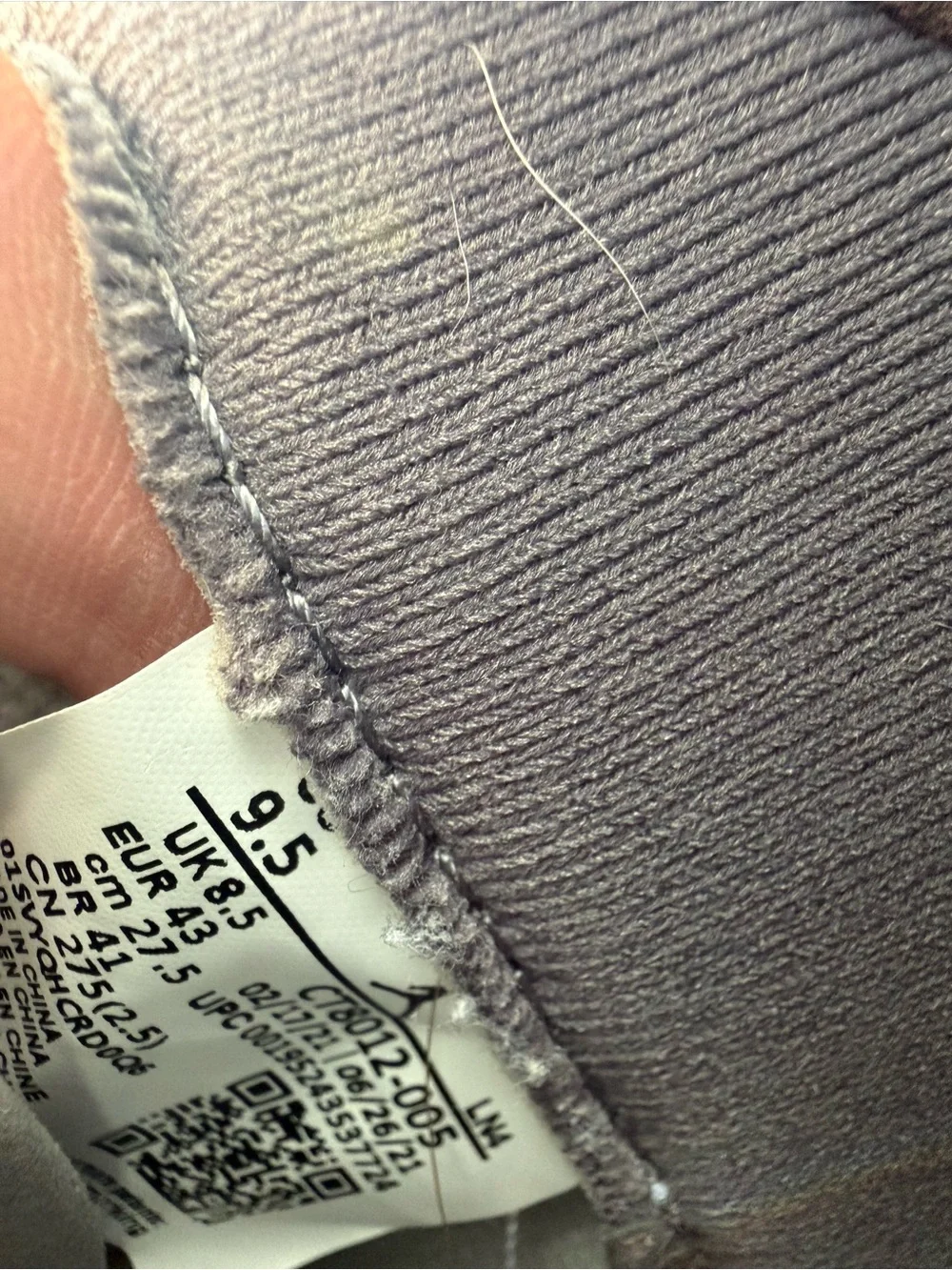 Men’s Nike Cool Grey 11’s